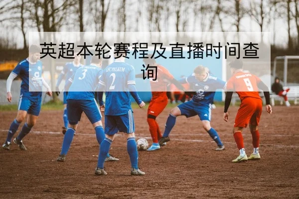 英超本轮赛程及直播时间查询